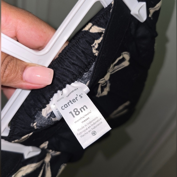 Carter's Black Skirt with Decorative Pattern - Picture 6 of 7